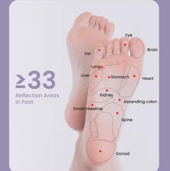🦶 Acupoint Stress Relief Foot Roller Massager