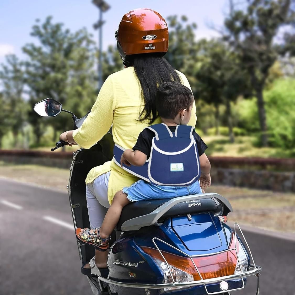 🛵 Portable Baby Seat for Scooters