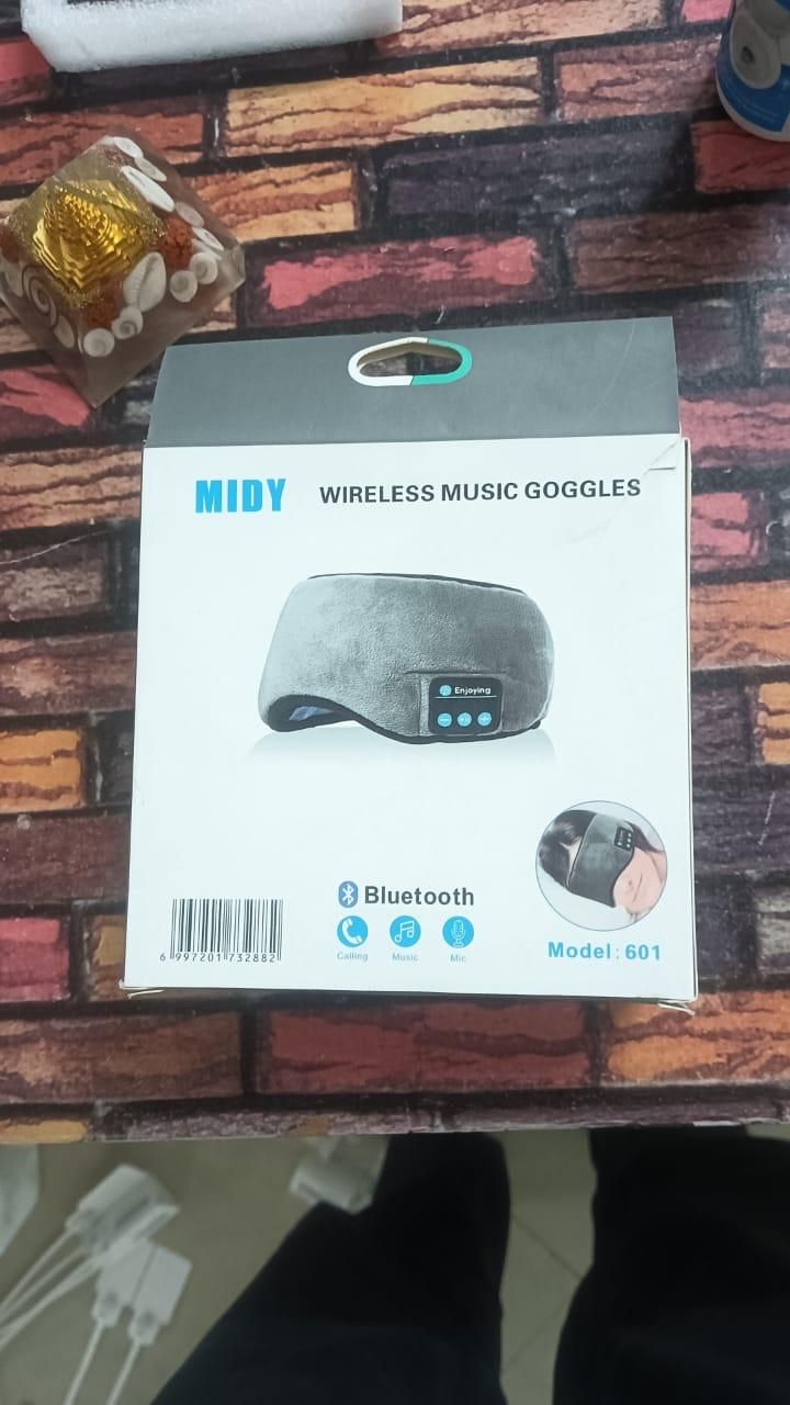 😴 Wireless Bluetooth Eye Mask with Music