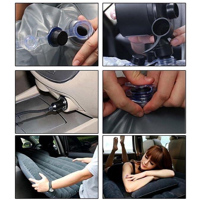 🚗 Car Travel Bed Mattress (with 2 Air Pillows)